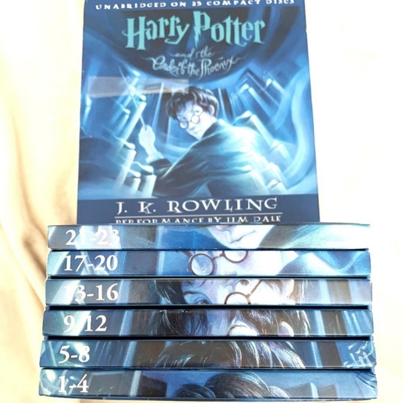 HARRY POTTER and the ORDER OF THE PHOENIX, JK ROWLING 23 CDs (27hours) - Picture 3 of 5